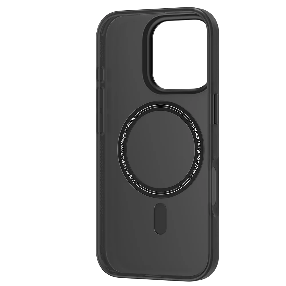 BENKS Lucid Armor Series Matte Finish Case for iPhone 16 Pro (BLACK)