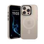 Protective Apple iPhone Back Cover - BENKS Lucid Armor Series Matte Finish Case for iPhone 16 Pro (Desert Titanium)
