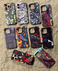 Luffy One Piece Manga Gear 5 Frameless Anime Case for iPhone