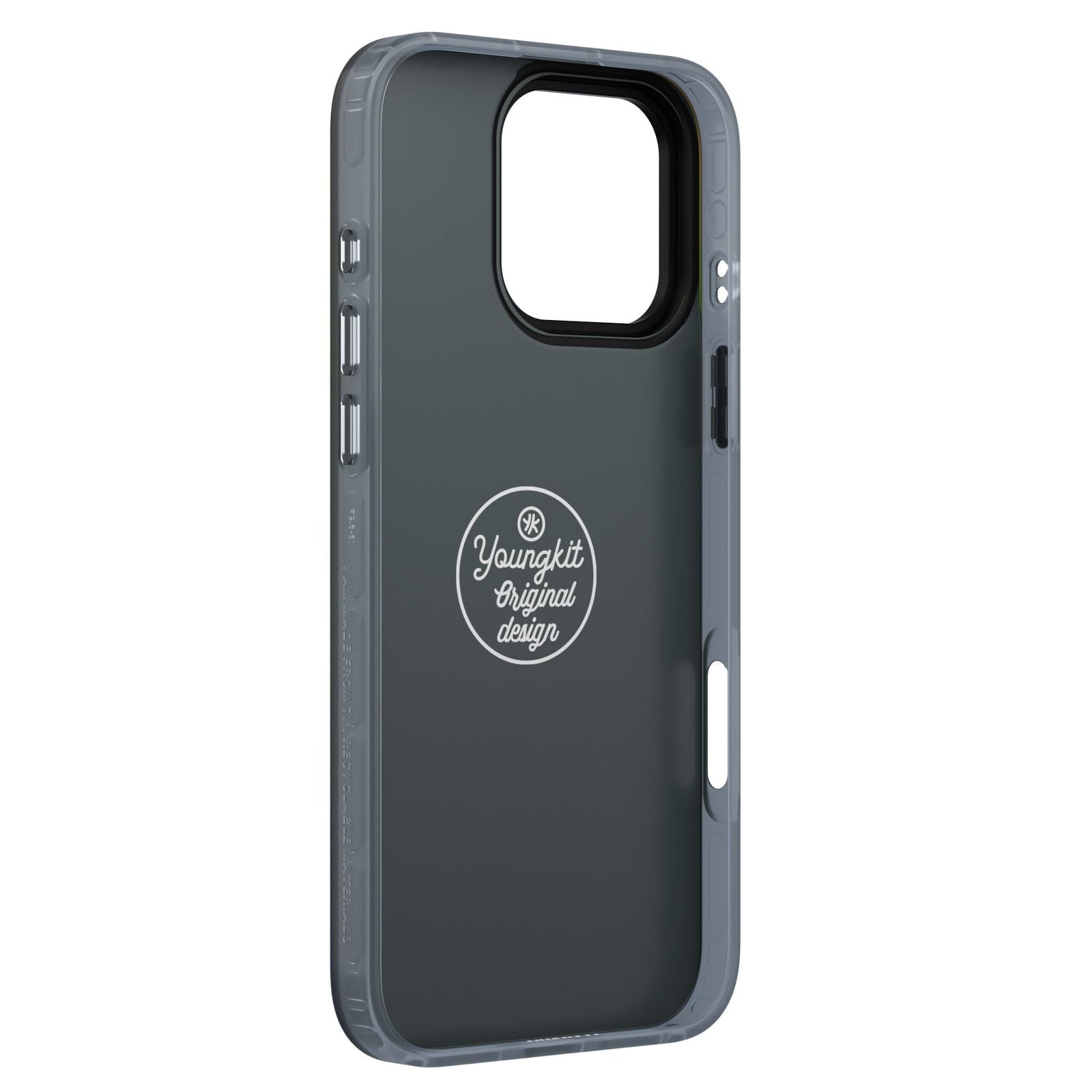 Luggage Style Gradient iPhone Case – Travel-Inspired Ribbed Design Cover for iPhone 15