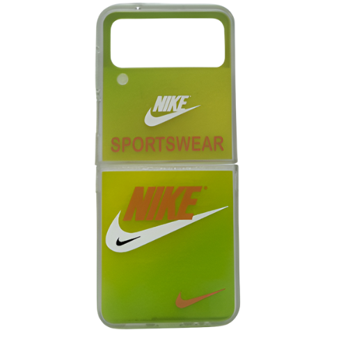 Luxury Brand logo Back Case for Samsung Galaxy Z Flip 4