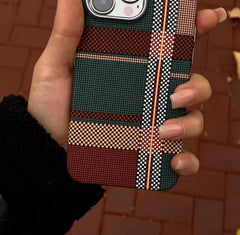 Luxury Matrix Armor Carbon Fiber Case