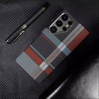 Luxury Matrix Armor Carbon Fiber Case for Samsung S23 – Slim Shockproof Business Cover Mobile Case by CoverMeUp - Style 2