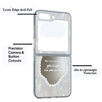 Luxury Shockproof Mirror Case for Samsung Galaxy Z Flip 5 Mobile Case by CoverMeUp - Style 2