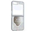 Luxury Shockproof Mirror Case for Samsung Galaxy Z Flip 5 Mobile Case by CoverMeUp
