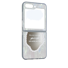 Luxury Shockproof Mirror Case for Samsung Galaxy Z Flip 5