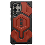 Samsung S24 Ultra Monarch Pro Top Grain Leather (TGL) Protective Armor Case with Magsafe - No Red Mobile Case by CoverMeUp