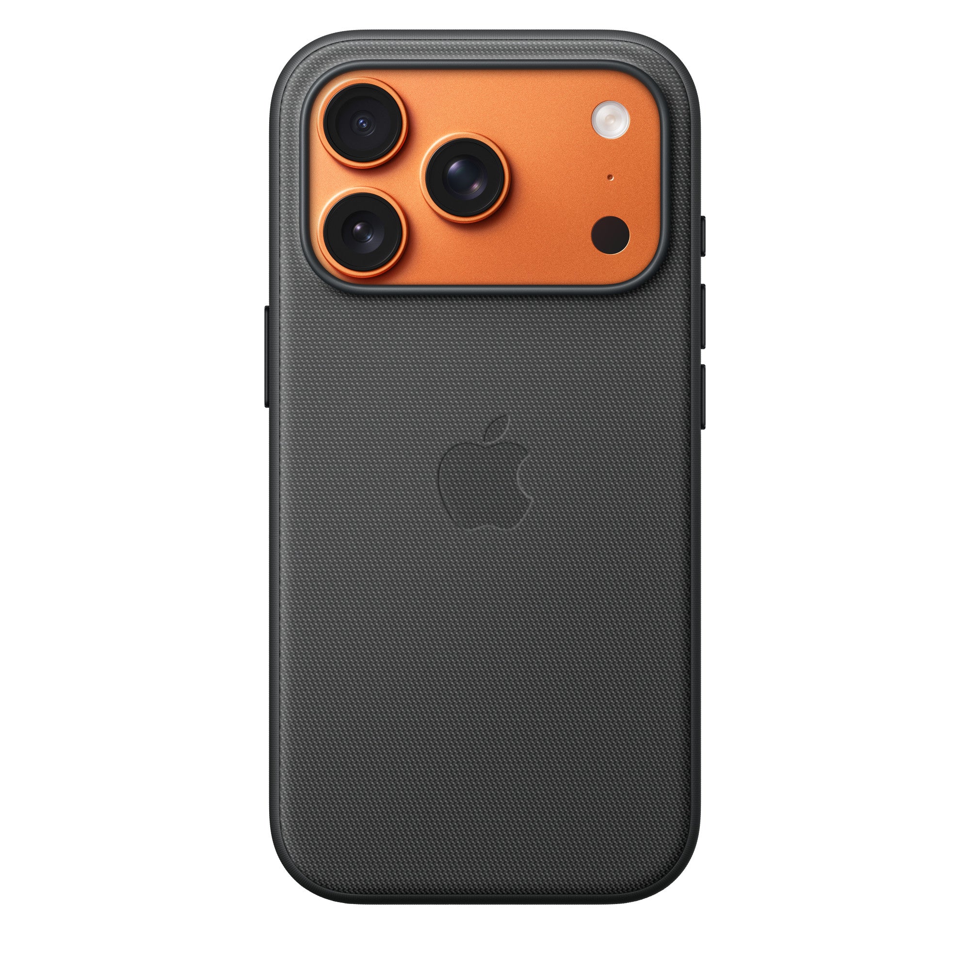 Protective Apple iPhone Back Cover - Tech Woven Case with Magsafe for iPhone 17 Pro (Black) - Style 2