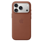 Protective Apple iPhone Back Cover - Tech Woven Case with Magsafe for iPhone 17 Pro (Sienna) - Style 2