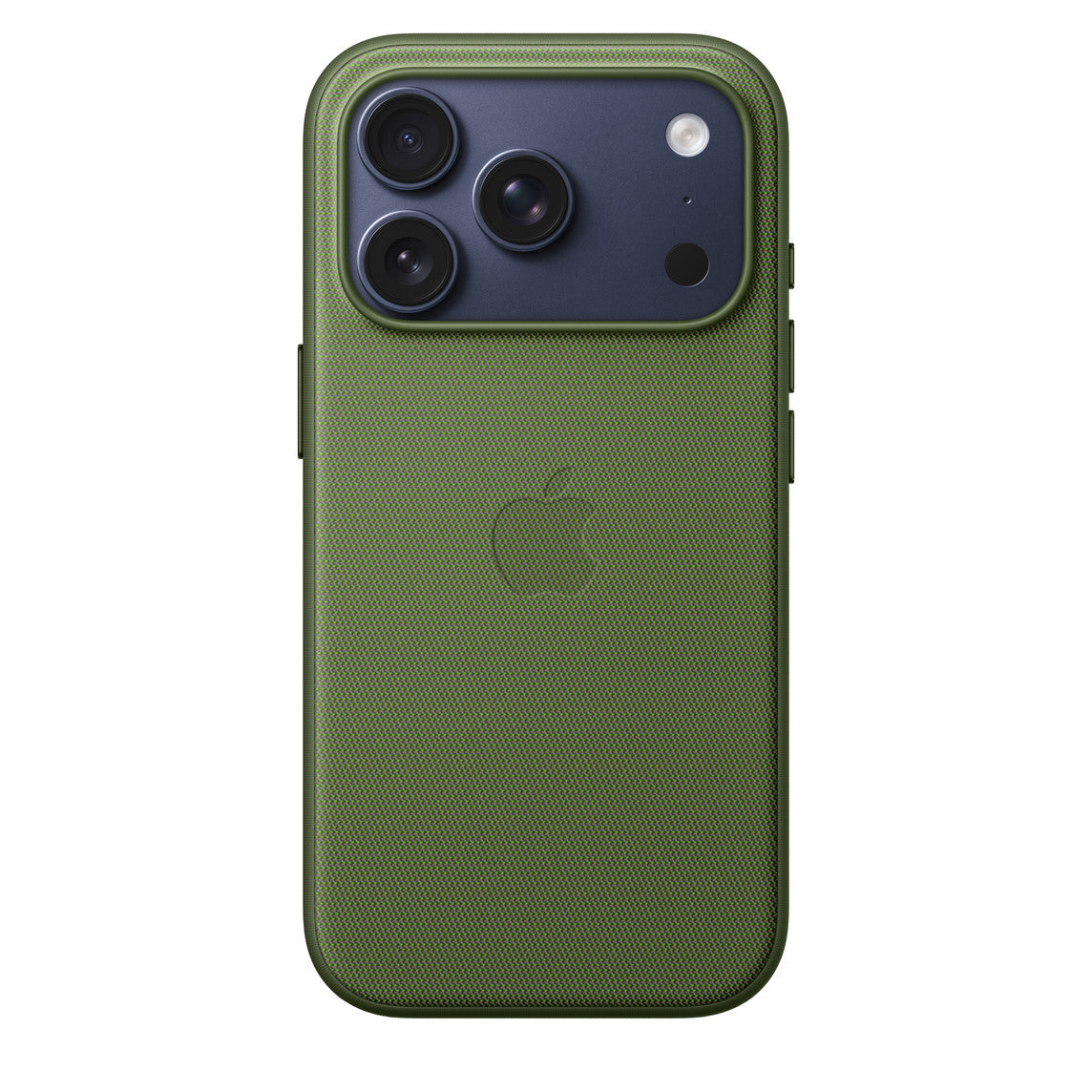 Protective Apple iPhone Back Cover - Tech Woven Case with Magsafe for iPhone 17 Pro (Green) - Style 3