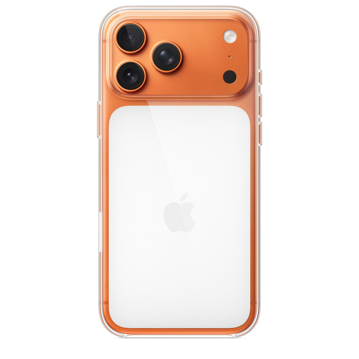Protective Apple iPhone Back Cover - Transparent Clear Magsafe Case for iPhone 17 Pro - Style 2