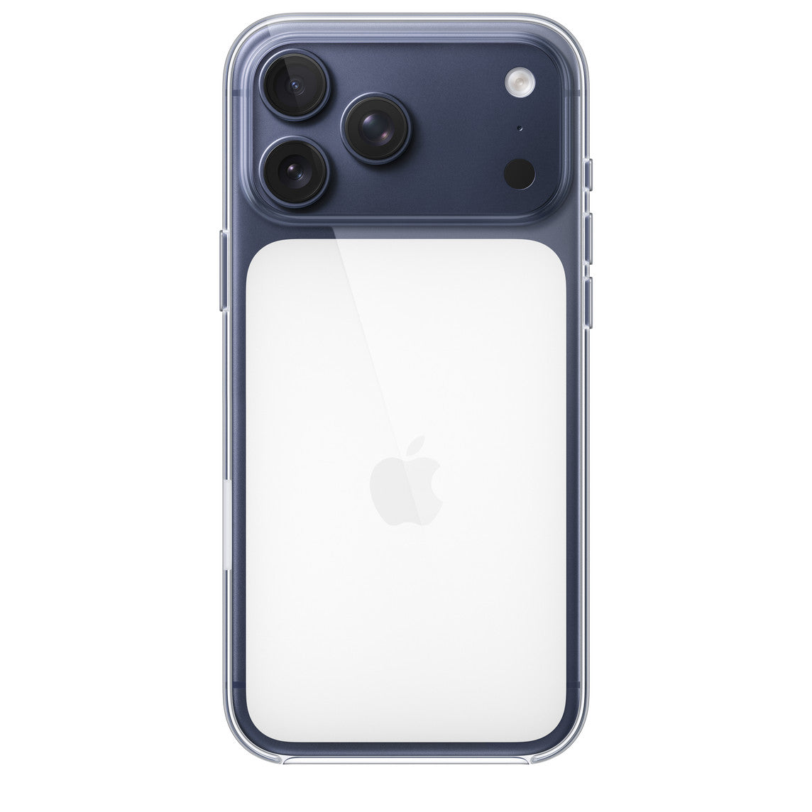 Protective Apple iPhone Back Cover - Transparent Clear Magsafe Case for iPhone 17 Pro - Style 3