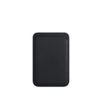 PU MagSafe Leather Wallet - Black