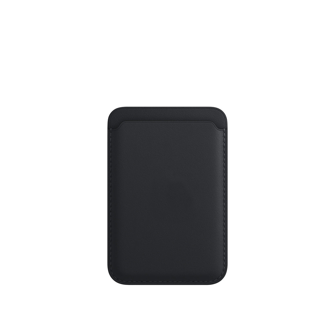 PU MagSafe Leather Wallet - Black