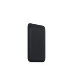 PU MagSafe Leather Wallet - Black