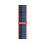 Blue Jay/Abyss Blue Sports Loop for iWatch 42mm, 44mm & 45mm Series 1 2 3 4 5 6 7 8(Watch Not Included) Mobile Case by CoverMeUp - Style 2