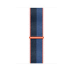 Blue Jay/Abyss Blue Sports Loop for iWatch 38mm, 40mm & 41mm Series 1 2 3 4 5 6 7 8(Watch Not Included) Mobile Case by CoverMeUp - Style 2
