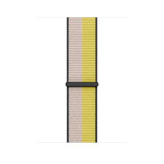 Oat Milk/ Lemon Zest Sports Loop for iWatch 42mm, 44mm & 45mm Series 1 2 3 4 5 6 7 8(Watch Not Included)