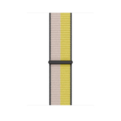 Oat Milk/ Lemon Zest Sports Loop for iWatch 38mm, 40mm & 41mm Series 1 2 3 4 5 6 7 8(Watch Not Included)