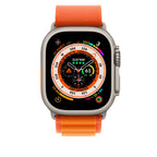 Alpine Loop For Apple Watch All Series 42/44/45/49 mm (ORANGE) Mobile Case by CoverMeUp - Style 3