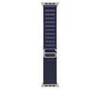 Navy Blue Alpine Loop With Silver Metal Connectors (44mm /45mm /46mm & 49mm) Mobile Case by CoverMeUp