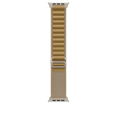 Tan Alpine Loop With Silver Metal Connectors (38mm /40mm /41mm & 42mm(Series10)