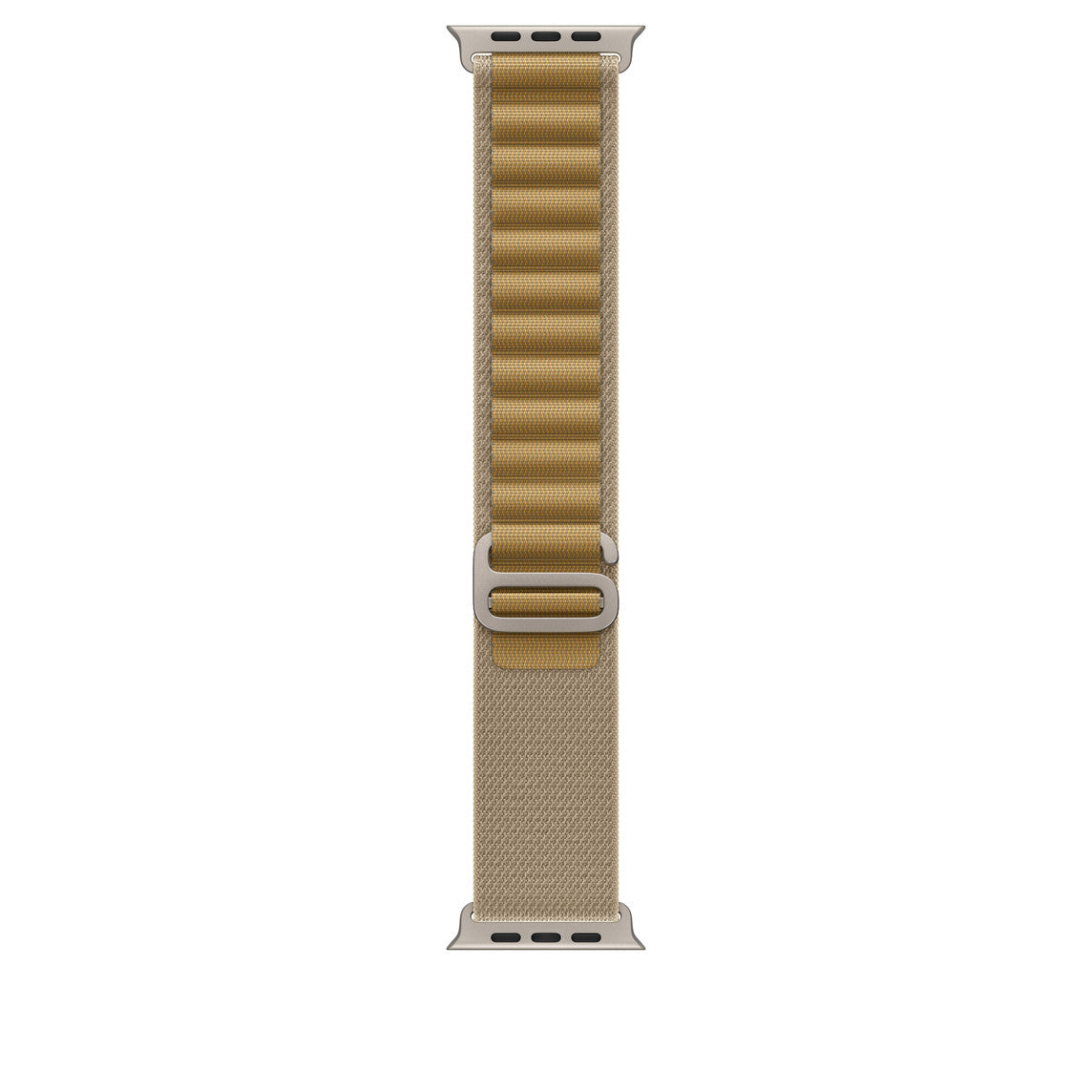 Tan Alpine Loop With Silver Metal Connectors (38mm /40mm /41mm & 42mm(Series10)