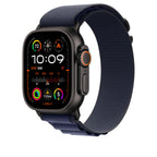 Navy Blue Alpine Loop With Black Metal Connectors (44mm /45mm /46mm & 49mm) Mobile Case by CoverMeUp - Style 2