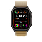 Tan Alpine Loop With Black Metal Connectors (44mm /45mm /46mm & 49mm) Mobile Case by CoverMeUp - Style 3