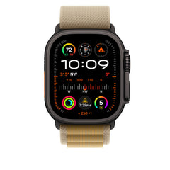 Tan Alpine Loop With Black Metal Connectors (38mm /40mm /41mm & 42mm(Series10)