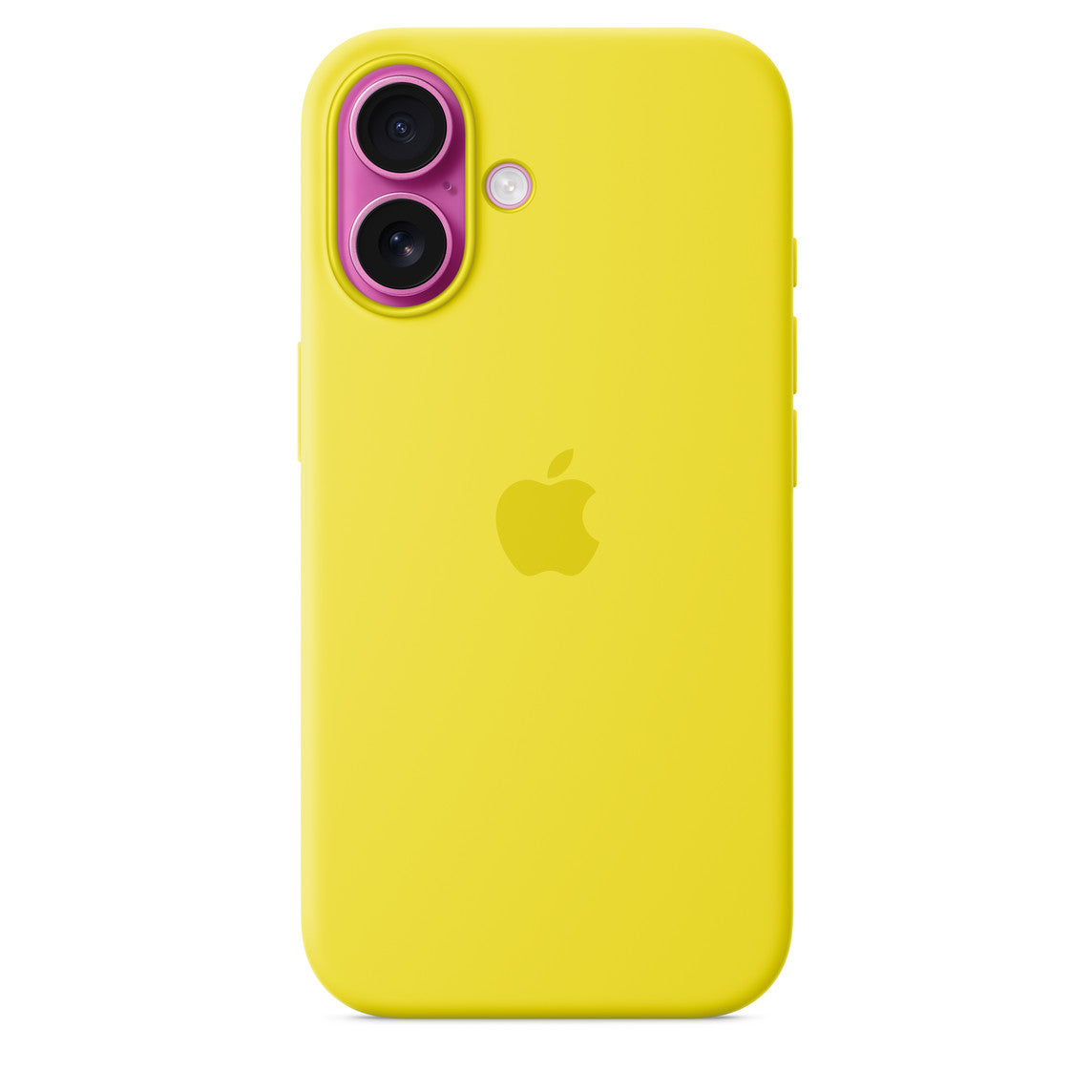 Logo Silicon Case for iPhone 16 (Star Fruit)