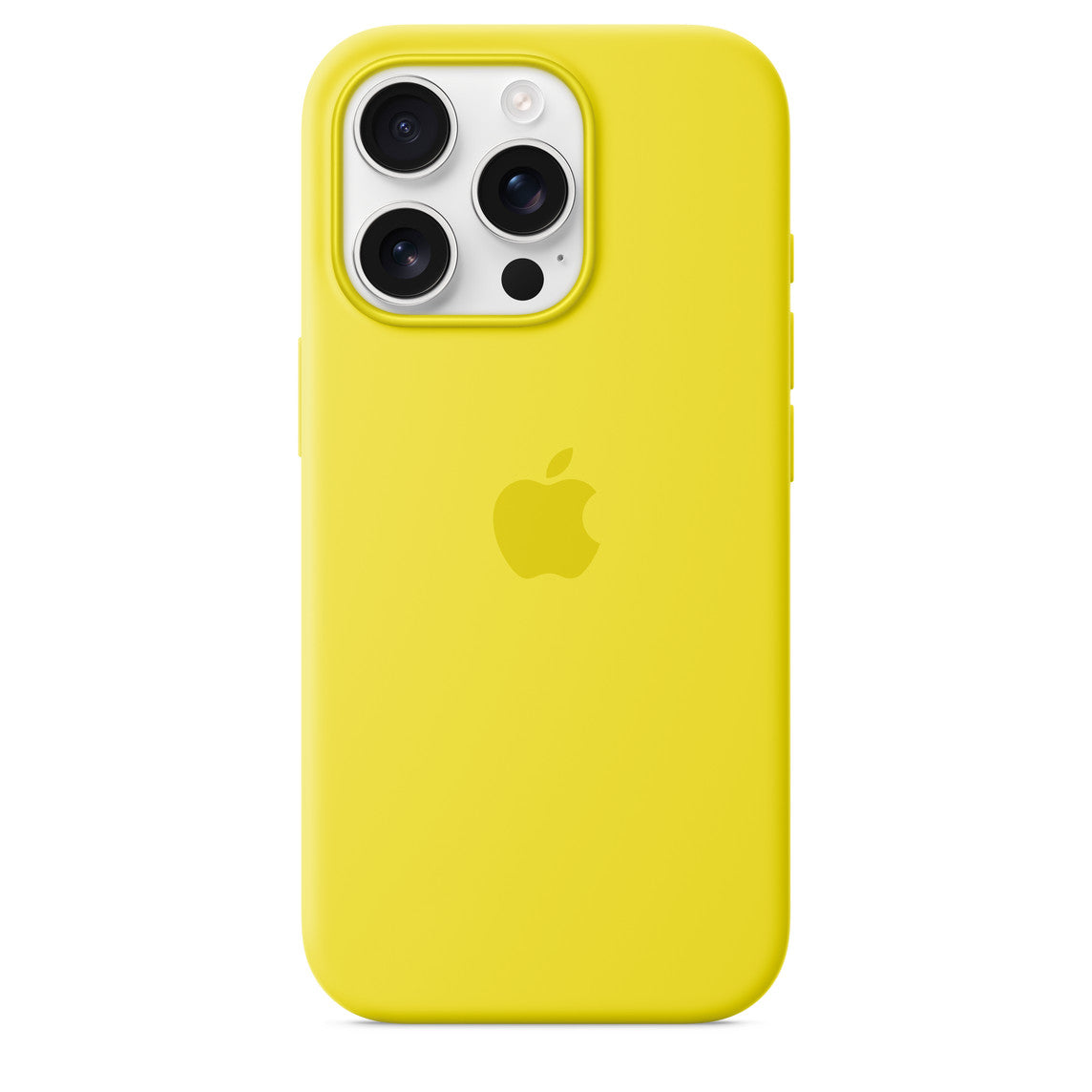 Protective Apple iPhone Back Cover - Logo Silicon Case for iPhone 16 Pro (Star Fruit) - Style 4