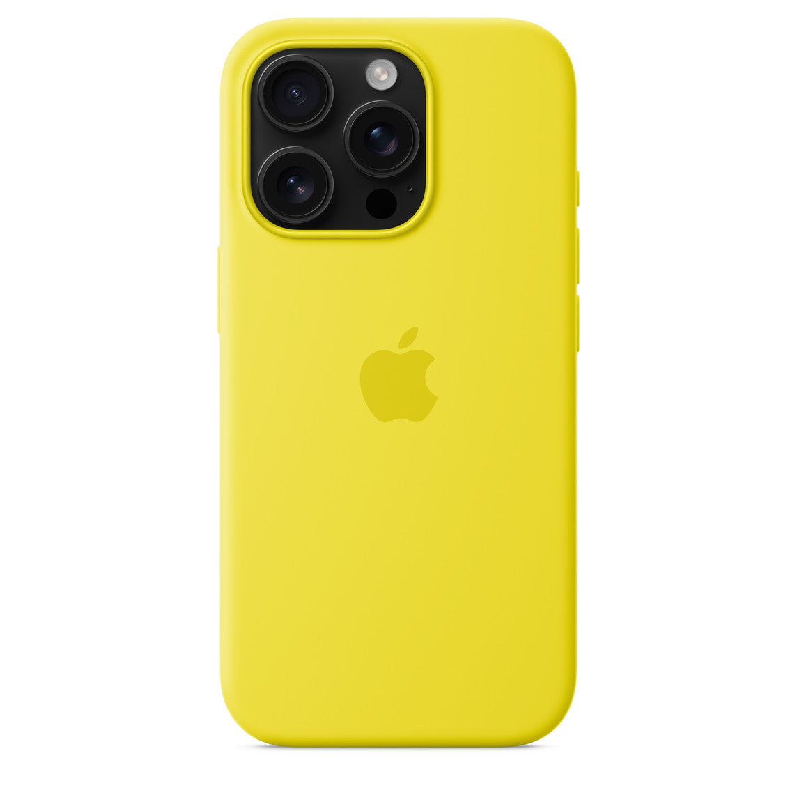 Protective Apple iPhone Back Cover - Logo Silicon Case for iPhone 16 Pro Max (Star Fruit) - Style 3