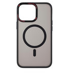 Protective Apple iPhone Back Cover - MagSafe Compatible Matte Case with Camera Protection & Shock Absorption for iPhone