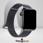 iWatch Magnetic Milanese Loop Band Black Color Mobile Case by CoverMeUp