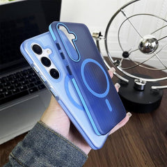 Magnetic Charging Case with Vertical Stripe Design – Shockproof & Stylish