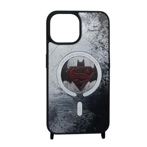 Magnetic Charging Compatible Superhero Cover for iPhone