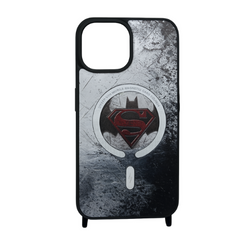 Magnetic Charging Compatible Superhero Cover for iPhone