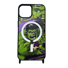 Magnetic Charging Compatible Superhero Cover for iPhone
