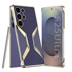Samsung Galaxy S25 Ultra Elite Armor Edge Chrome Case Mobile Case by CoverMeUp - Style 8