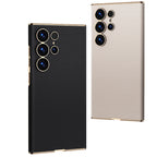 Samsung Galaxy S25 Ultra Chrome Edge Leather Case Mobile Case by CoverMeUp - Style 10