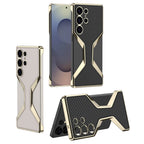 Samsung Galaxy S25 Ultra Elite Armor Edge Chrome Case Mobile Case by CoverMeUp - Style 10