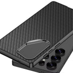 Samsung Galaxy S25 Ultra GKK Elite Weave Leather Armor Protective Case Mobile Case by CoverMeUp - Style 15