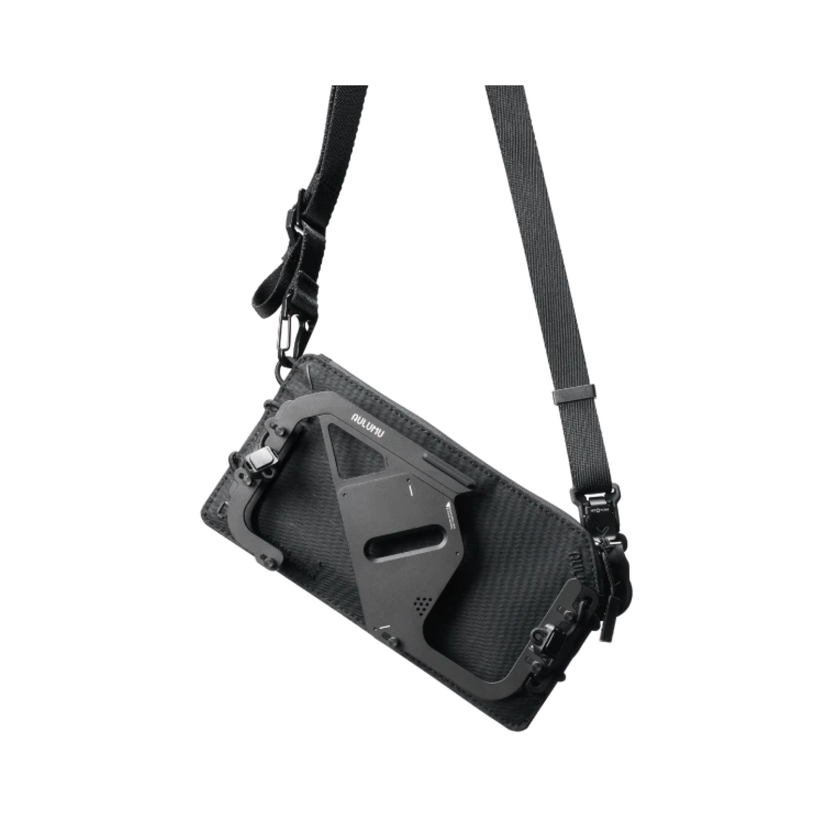 Aulumu B02 Men's Crossbody Phone Bag with Metal Compartment 0.3L