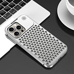 Aluminum Full Metal Mesh Heat Sink Phone Case Mobile Case by CoverMeUp - Style 3