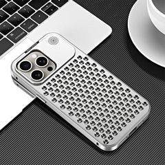 Aluminum Full Metal Mesh Heat Sink Phone Case