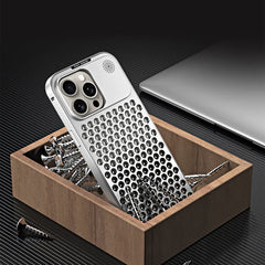 Aluminum Full Metal Mesh Heat Sink Phone Case