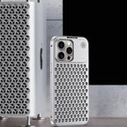 Aluminum Full Metal Mesh Heat Sink Phone Case Mobile Case by CoverMeUp - Style 6