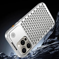 Aluminum Full Metal Mesh Heat Sink Phone Case