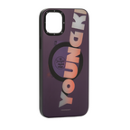 Protective Apple iPhone Back Cover - Futuristic Circuit Magnetic and anti-Impact Case compatible with iPhone - Style 9